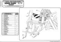 Kappa KN22 Gmole Honda Xl 600 V Transalp (89-99)