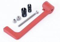 Osłona Dźwigni RG Racing 675 Daytona 06-, Ducati Desert Sled 18-, Suzuki V-Strom 1050 (Xt) Red