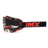 IMX GOGLE  MUD GRAPHIC RED GLOSS/BLACK SZYBA CLEAR