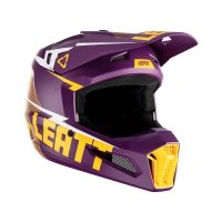 Kask Motocyklowy Z Goglami Junior Leatt Moto 3.5 Indigo M