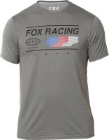 FOX T-SHIRT GLOBAL TECH GRAPHITE FOX T-SHIRT GLOBAL TECH GRAPHITE