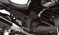 Zestaw osłon przeciwbłotnych RG Racing Eazi-Grip Scuff Guard Kit Kawasaki Zzr1400 12- 20