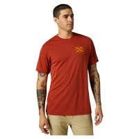 FOX T-SHIRT CALIBRATED TECH RED CLAY FOX T-SHIRT CALIBRATED TECH RED CLAY