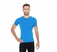 BRUBECK koszulka ACTIVE WOOL męska niebieski BRUBECK koszulka ACTIVE WOOL męska niebieski