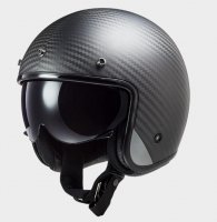 LS2 KASK OF601 BOB SOLID MATT CARBON