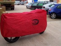 Pokrowiec Na Motocykl RG Racing White