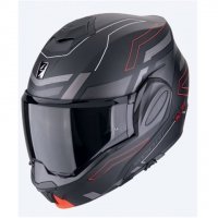 SCORPION KASK SZCZĘK EXO-TECH EVO CONQUER BK-RED