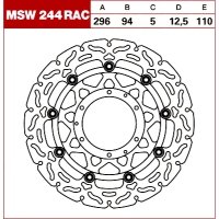 TRW Tarcza hamulcowa MSW244RAC HYOSUNG GV 650 Aqui TRW Tarcza hamulcowa MSW244RAC HYOSUNG GV 650 Aqui
