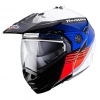 CABERG KASK ENDURO TOURMAX TITAN WHITE/BLUE/RED CABERG KASK ENDURO TOURMAX TITAN WHITE/BLUE/RED