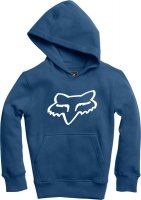 BLUZA FOX JUNIOR Z KAPTUREM LEGACY DUSTY BLUE BLUZA FOX JUNIOR Z KAPTUREM LEGACY DUSTY BLUE