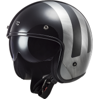 LS2 KASK OTWARTY OF601 BOB LINES BLACK JEANS