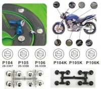 Zaślepka Maskujaca Keiti Black 4mm 16 Pack