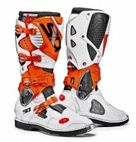 BUTY SIDI CROSSFIRE 3 BIAŁO-POMARAŃCZOWO-CZARNE BUTY SIDI CROSSFIRE 3 BIAŁO-POMARAŃCZOWO-CZARNE
