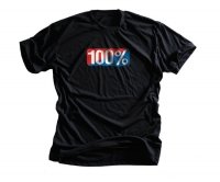 100 PROCEN T-SHIRT MODEL OLD SCHOOL KOLOR CZARNY 100 PROCEN T-SHIRT MODEL OLD SCHOOL KOLOR CZARNY