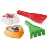 Bing łopatka i grabki + 2 foremki IML Wader 83110