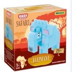 Baby Blocks Safari  słoń WADER 41502