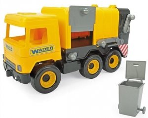  Middle Truck  śmieciarka yellow  w kartonie Wader 32123
