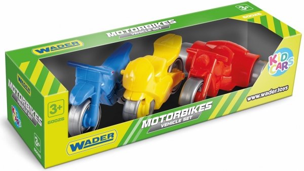 Kid Cars zestaw MOTOCYKLE  Wader 60026