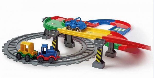  Play Tracks Railway droga i kolejka Wader 51530