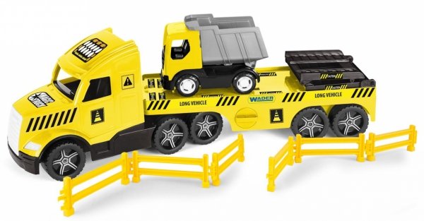 Magic Truck Technic laweta z wywrotką Wader 36421