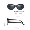 Okulary przeciwsłoneczne czarne OK145WZ1