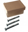 ŚRUBA  MASZYNOWA M  16 X 200  DIN 931 KL 88 OP. 25szt/8,55 kg