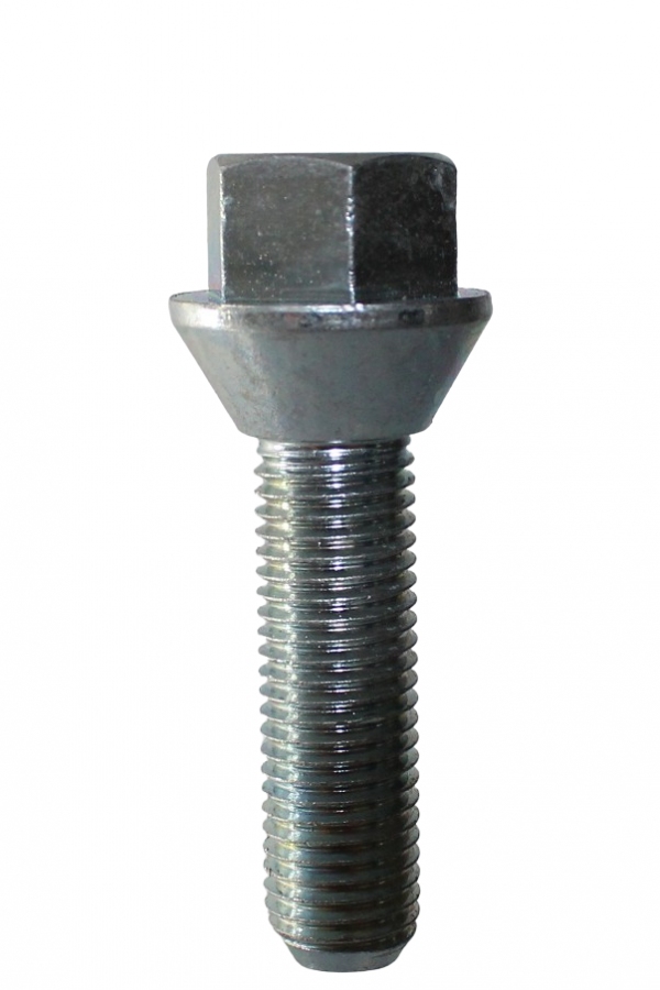 ŚRUBA DO KÓŁ STOŻEK 12X1.5X40 KLUCZ 17