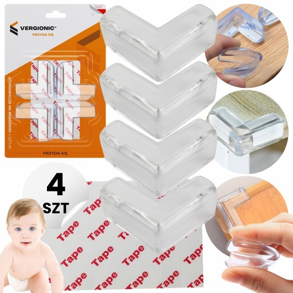 OCHRANIACZE NA NAROŻNIKI 4 SZT MIX VERGIONIC (7445