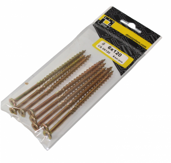 BLISTER WKRĘT CIESIEL. ŁEB STOŻ. 6 X 120OPAK.8szt