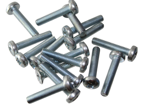 WKRĘT Z ŁEBM WALCOWYM NA KRZYŻAK M6X10 DIN7985 1KG
