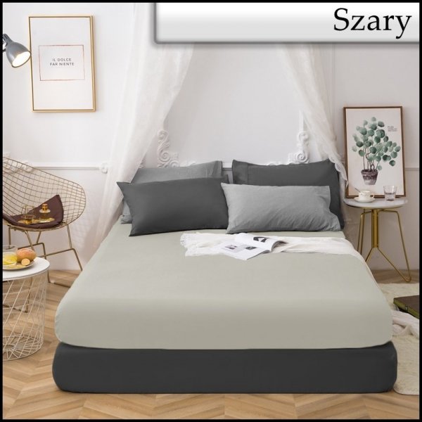 PRZEŚCIERADŁO BAWEŁNIANE Z GUMKĄ 160X200 FASHION