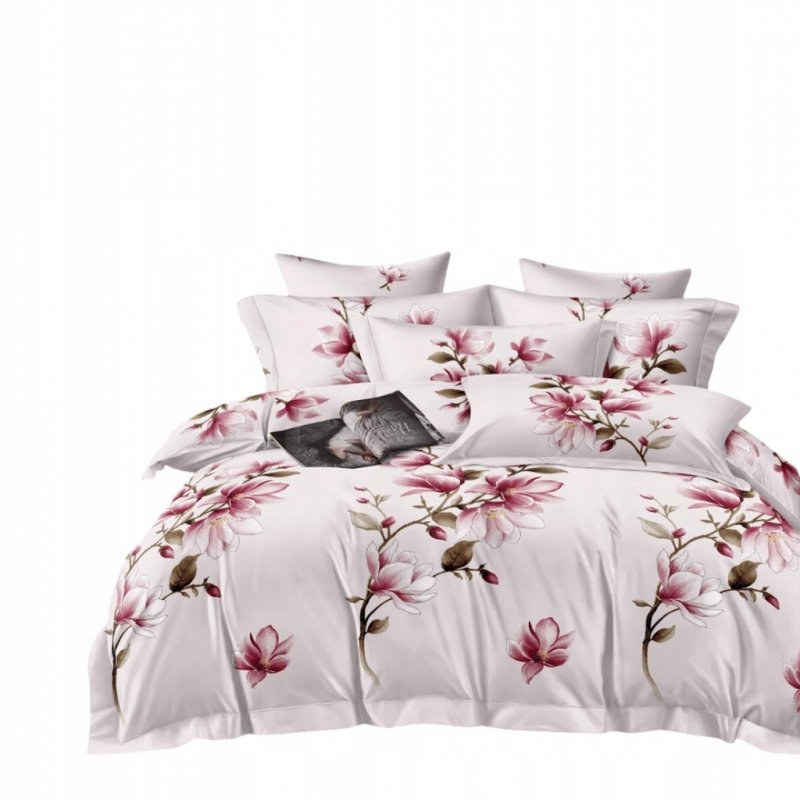 POŚCIEL 160x200 BAWEŁNA KOMPLET POŚCIELI + 2 POSZEWKI + PRZEŚCIERADŁO A-21