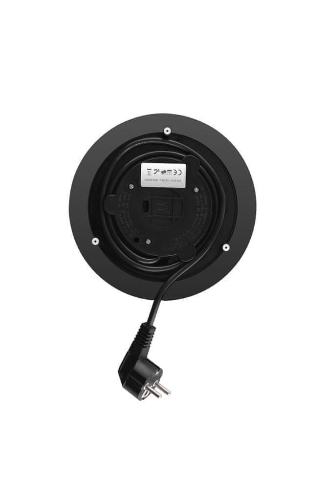 Czajnik elektryczny Szklany Eta Crystal 1,7L 2200W czarny Obrotowa podstawa