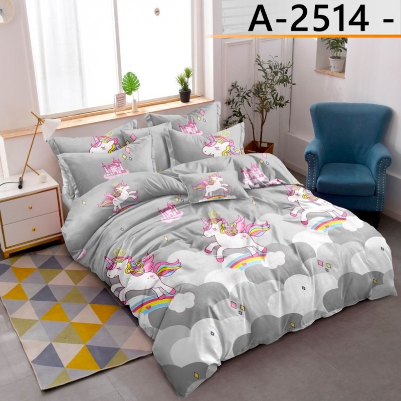 POŚCIEL 160x200 BAWEŁNA KOMPLET POŚCIELI BAWEŁNIANEJ + 2 POSZEWKI A-2514