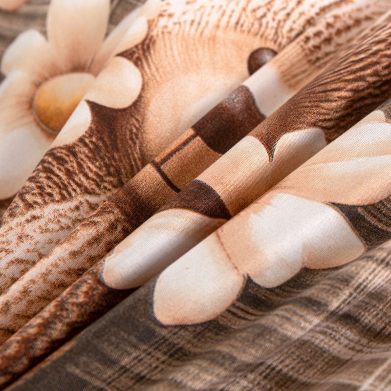 POŚCIEL 140x200 BAWEŁNIANA KOMPLET POŚCIELI + POSZEWKA WZÓR A-3286