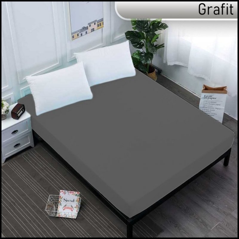 PRZEŚCIERADŁO JERSEY Z GUMKĄ 200x220 cm RULON