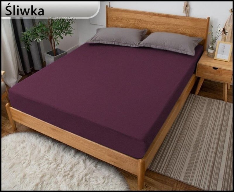 PRZEŚCIERADŁO FROTTE GRUBE Z GUMKĄ 100x200 cm