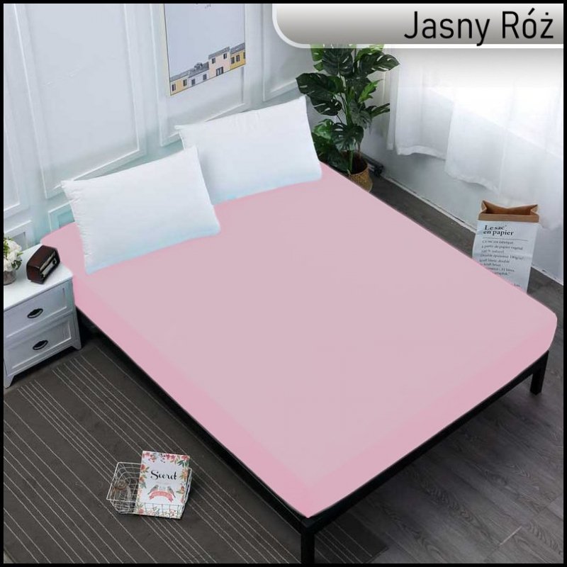 PRZEŚCIERADŁO JERSEY Z GUMKĄ 90x160 cm RULON