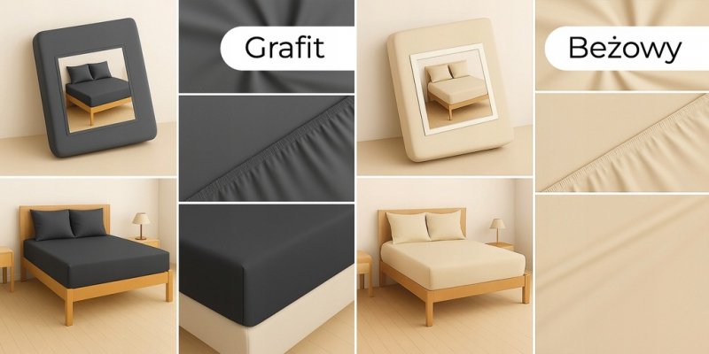 PRZEŚCIERADŁO Z GUMKĄ 80x200 MATERAC ZAKŁADKA DO 25 CM - RÓŻNE KOLORY (WYBIERZ)