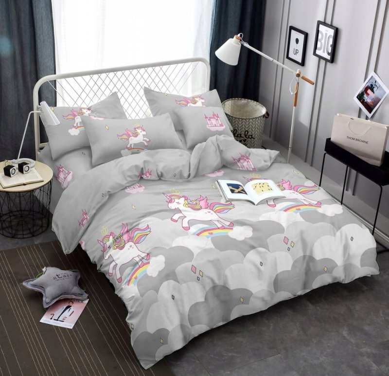 POŚCIEL 160x200 BAWEŁNA KOMPLET POŚCIELI BAWEŁNIANEJ + 2 POSZEWKI A-2514