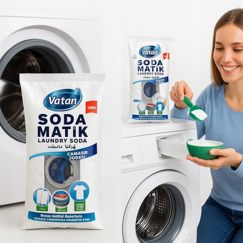 SODA MATIK 600 g TURECKA SODA KALCYNOWANA DO PRANIA I SPRZĄTANIA