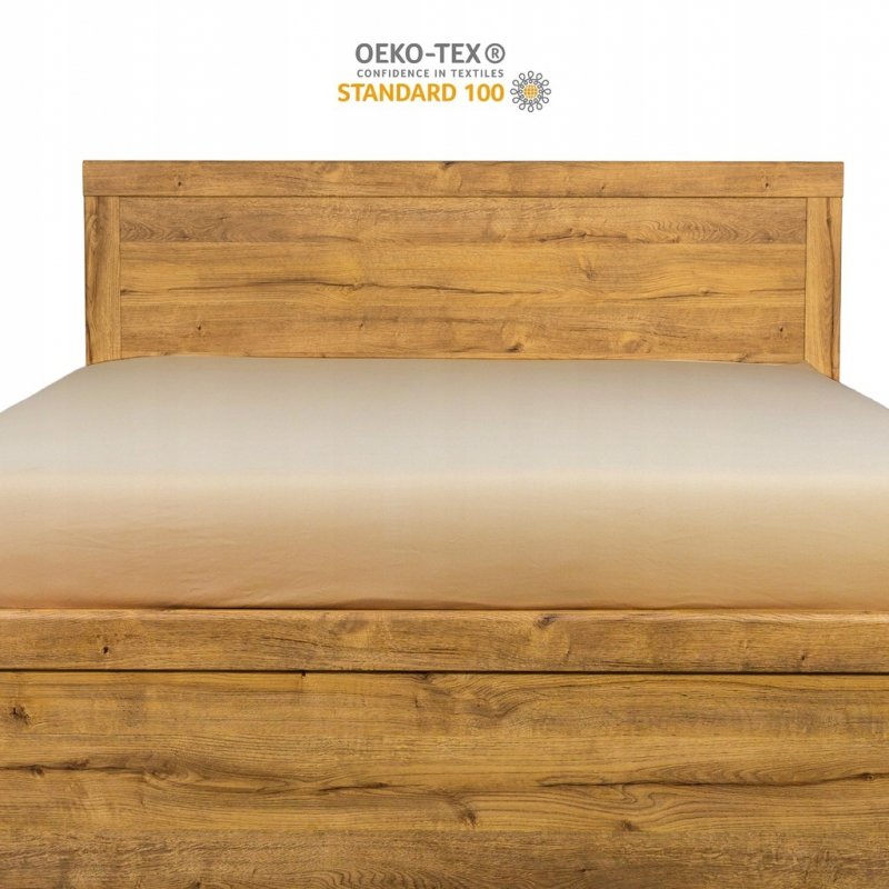 Prześcieradło Jersey z Gumką 220x240 Gruba Bawełna Czesana Bok 30 cm beżowy