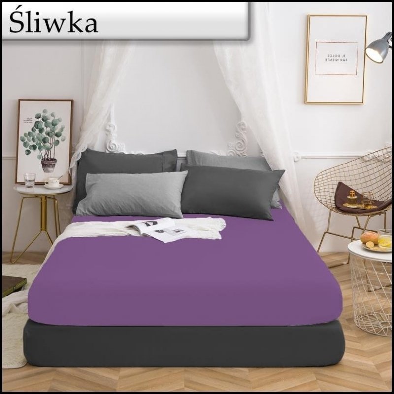 PRZEŚCIERADŁO BAWEŁNIANE Z GUMKĄ 90x200 FASHION