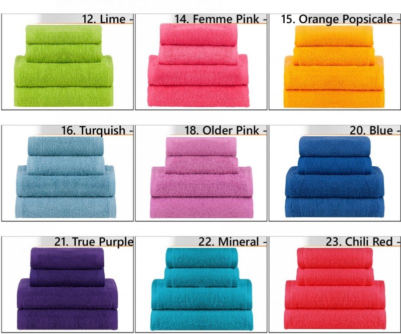 RĘCZNIK KĄPIELOWY FROTTE 70X140 cm 500G MODENA