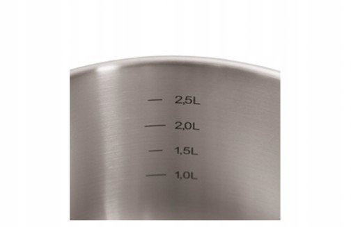 Zestaw garnków stal nierdzewna, Trójwarstwowe dno 8 elementów Gerlach Brava