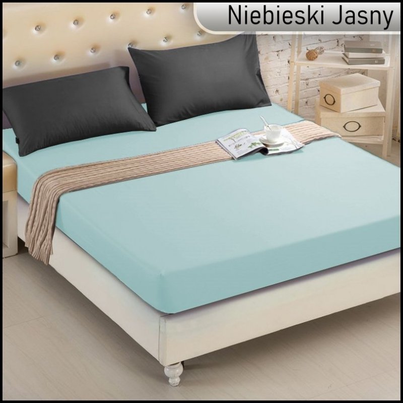 PRZEŚCIERADŁO FROTTE Z GUMKĄ 70x160 cm RULON