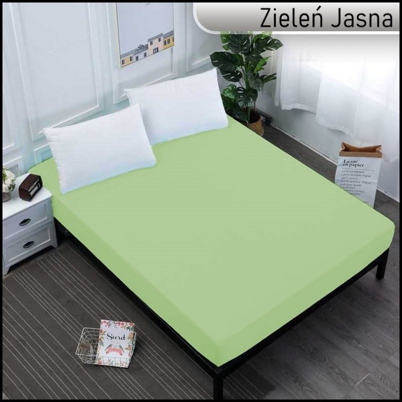 PRZEŚCIERADŁO JERSEY Z GUMKĄ 90x200 cm RULON