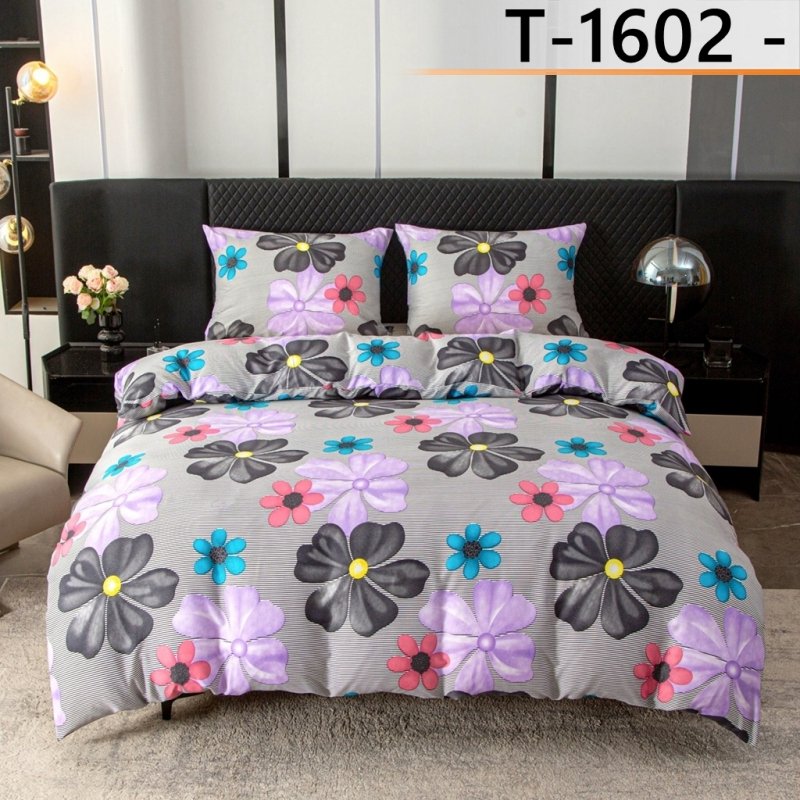 POŚCIEL 140x200 KOMPLET POŚCIELI + POSZEWKA WZÓR T-1602