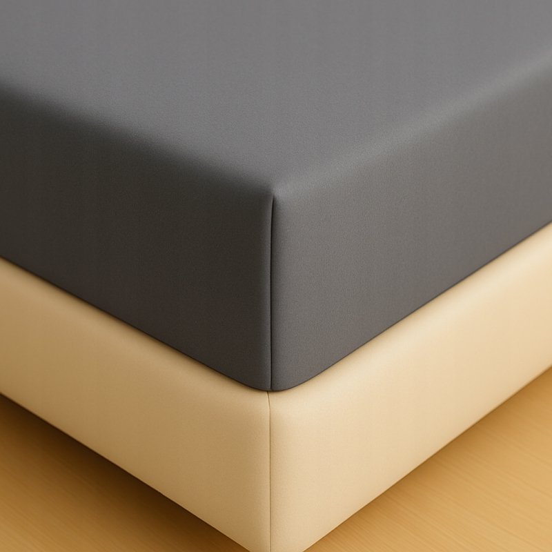 PRZEŚCIERADŁO Z GUMKĄ 200x220 SZARY MATERAC ZAKŁADKA DO 25 CM