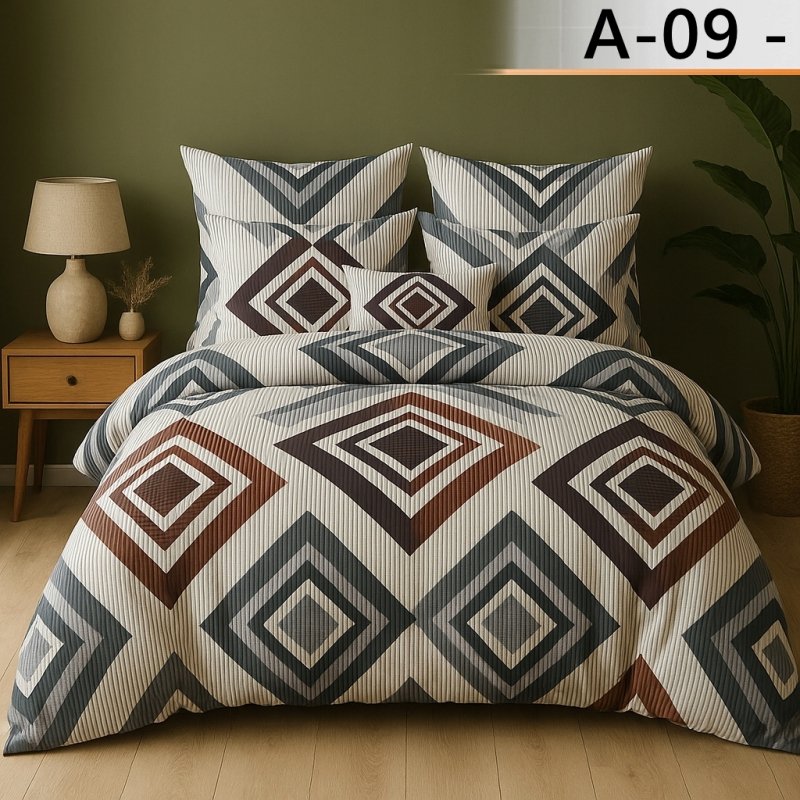 POŚCIEL 160x200 BAWEŁNIANA KOMPLET POŚCIELI + 2 POSZEWKI WYBÓR WZORÓW 3CZ  (WYBIERZ)